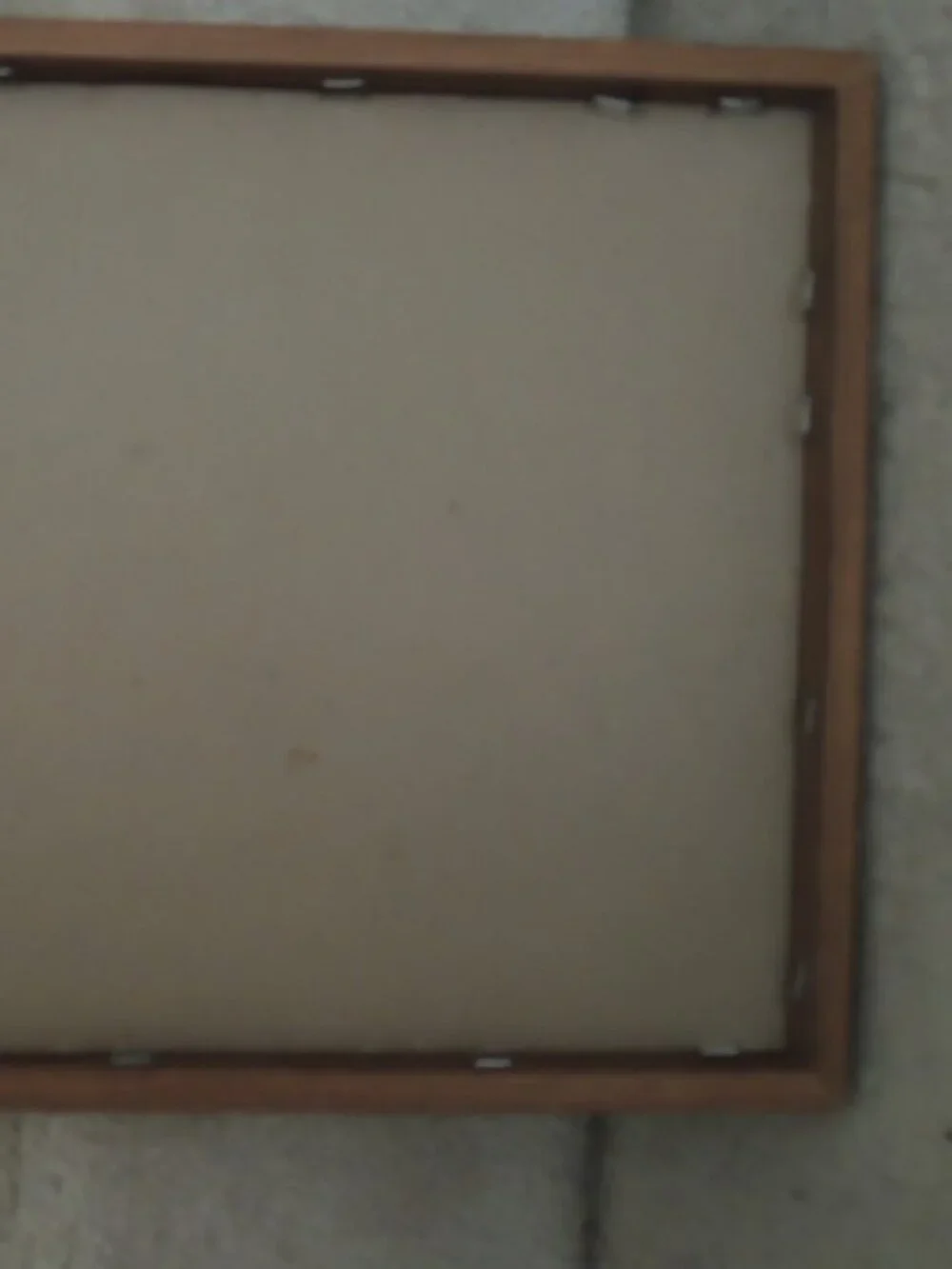 Oak Wood Frames 4 Large 6 Small Picture Photo Art Frames Lot of 10 - Vintage 70s